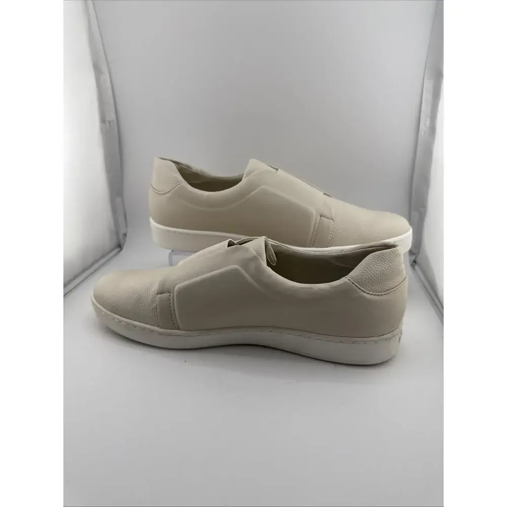 DKNY Bobbi Classic Court White Leather Trainers Sz 40 EU / 9 US EUC